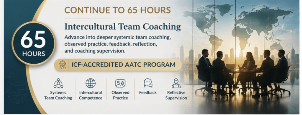 Intercultural Coach Academy 65-hour ICF AATC intercultural team coach course